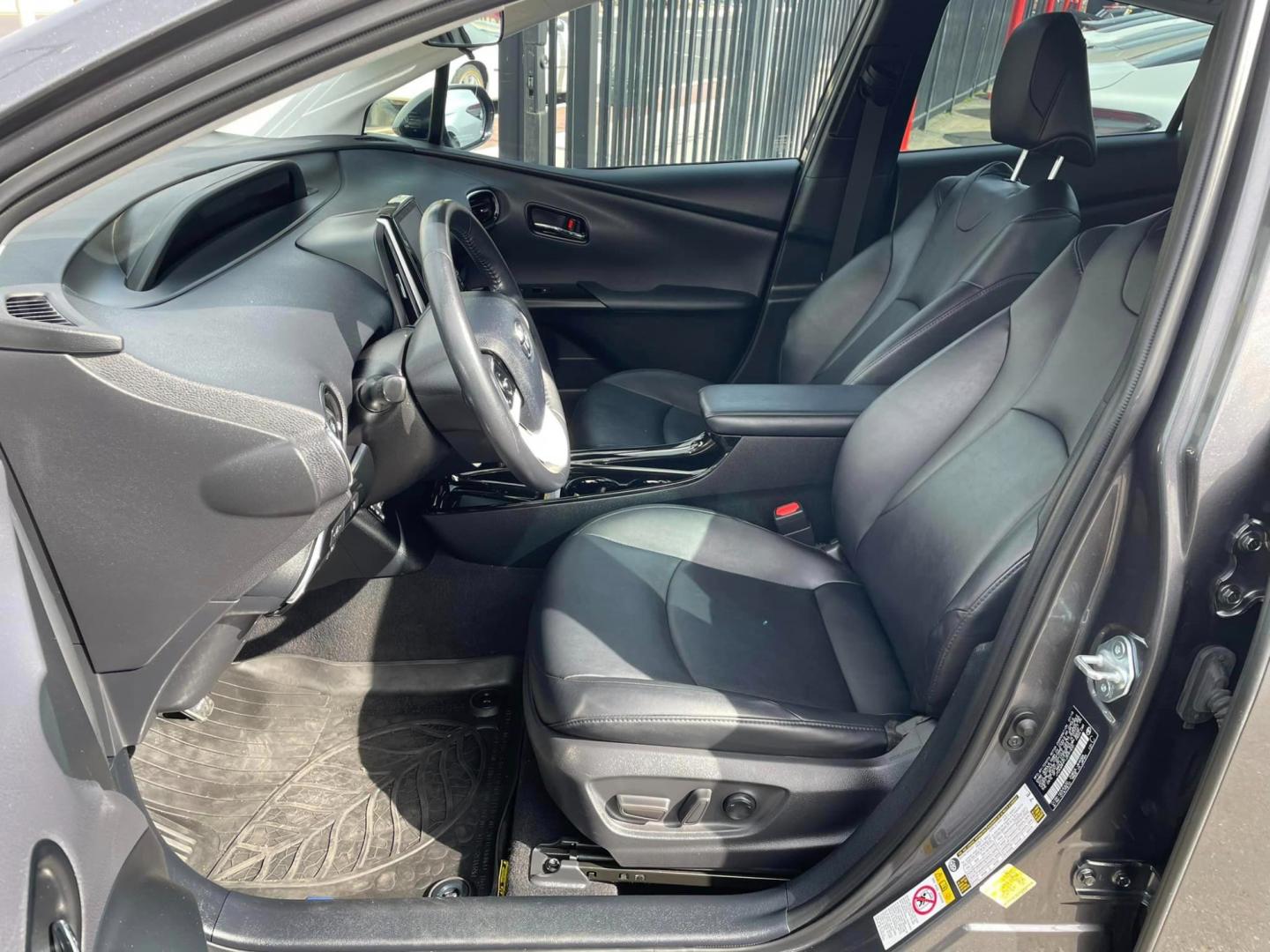 2018 GRAY /BLACK Toyota Prius Prime (JTDKARFP1J3) , located at 744 E Miner Ave, Stockton, CA, 95202, (209) 944-5770, 37.956863, -121.282082 - Photo#5